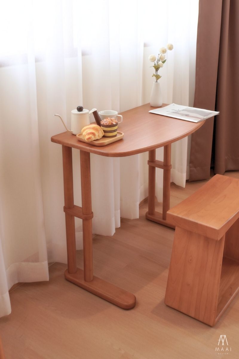 Maai design Tachi side table multi-functional desk with 2 adjustable legs, 2 large design ราคา 1,430 บาท*ส่งฟรี