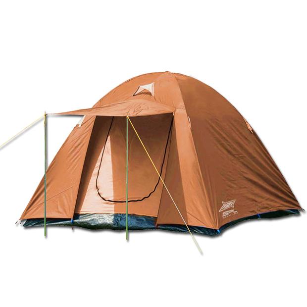 SPORTLAND เต็นท์ โดม 2คน Tent Dome 2Ps 1D210T 210x145x120cm. FRT222-2 BR