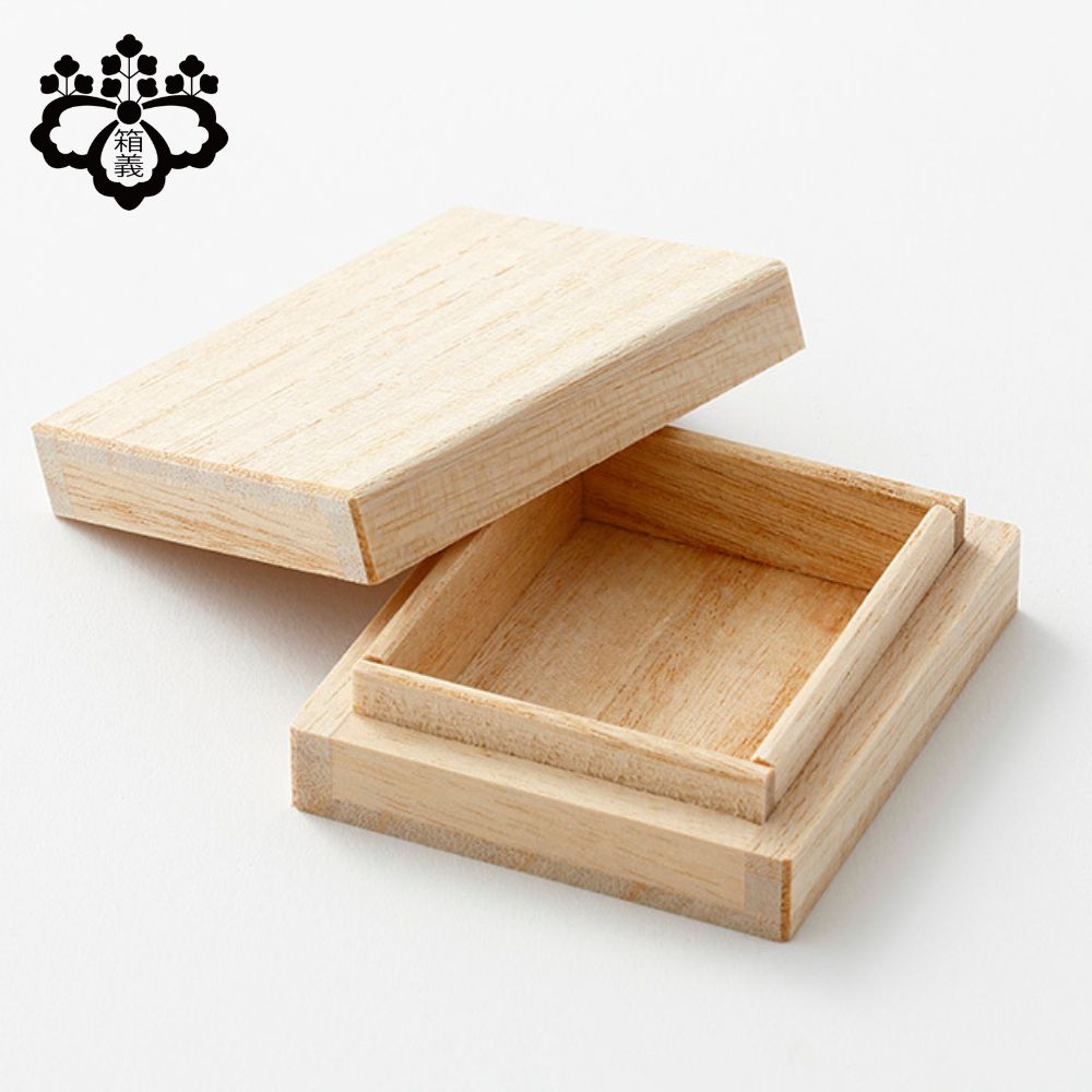 Hakoyoshi กล่องไม้ มีฝาปิด ไซส์เล็กใส่เข็มกลัด แหวน ฟันน้ำนม ไม้คิริญี่ปุ่น จากช่างฝีมือญี่ปุ่น Made in Japan ราคา 126 บาท*ส่งฟรี