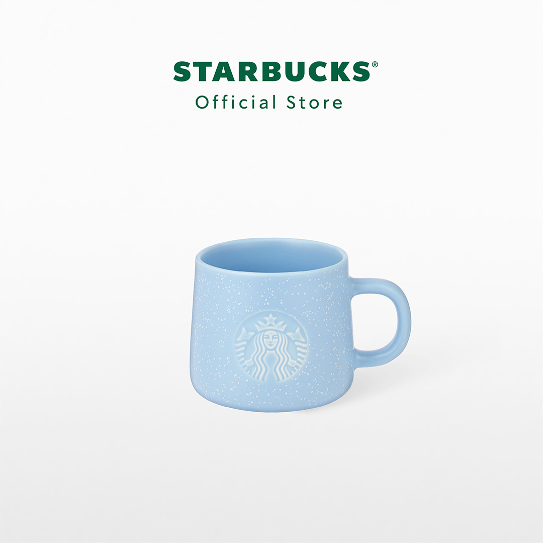 Starbucks Recycled Ceramic Soft Blue Mug 12oz. แก้วน้ำสตาร์บัคส์เซรามิก ขนาด 12ออนซ์ A9001547 ราคา 520 บาท*ส่งฟรี
