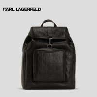 KARL LAGERFELD - K/LOOM LEATHER BACKPACK กระเป๋าผู้ชาย A3M30180