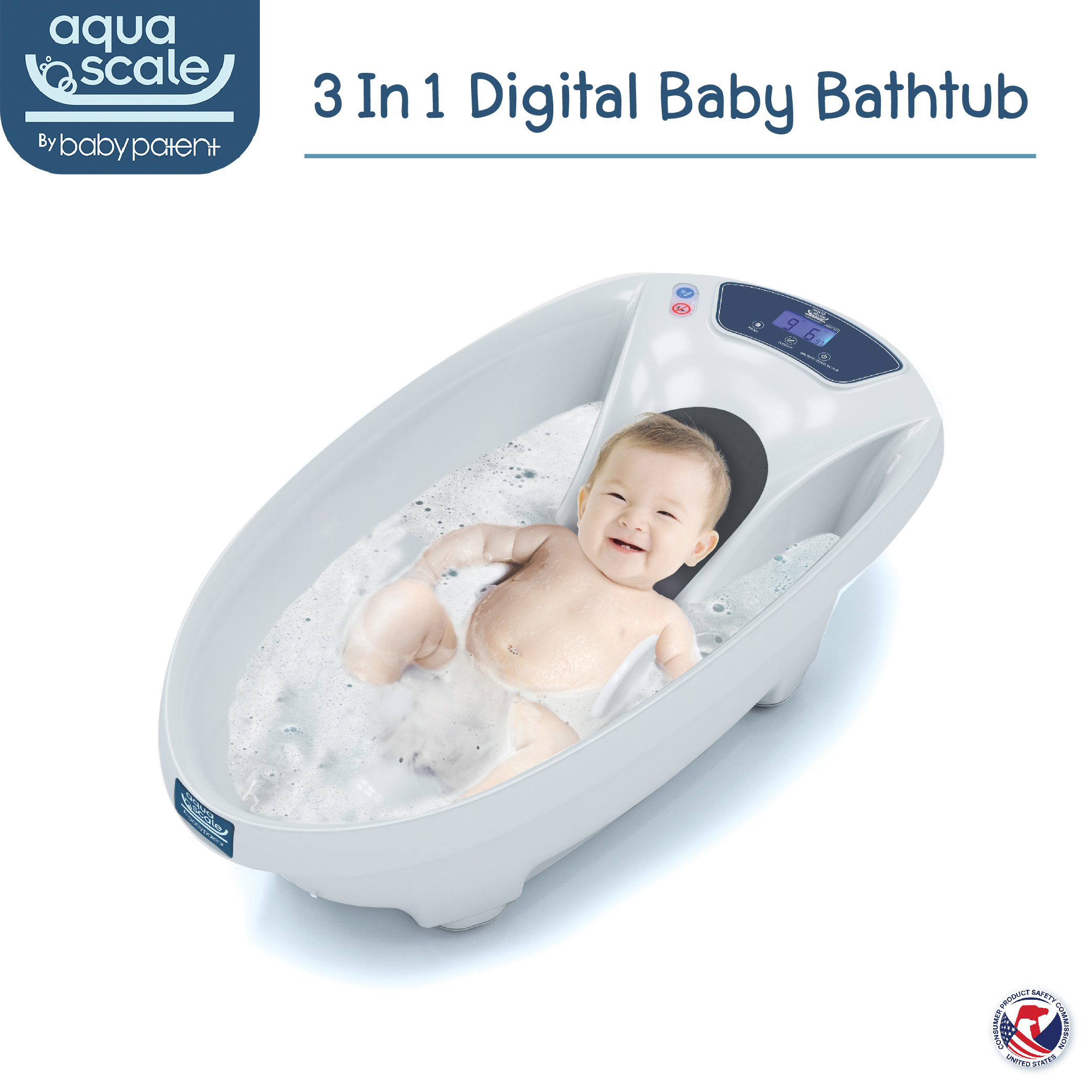 Aqua Scale Baby Bathtub Scale White ราคา 2,975 บาท*ส่งฟรี