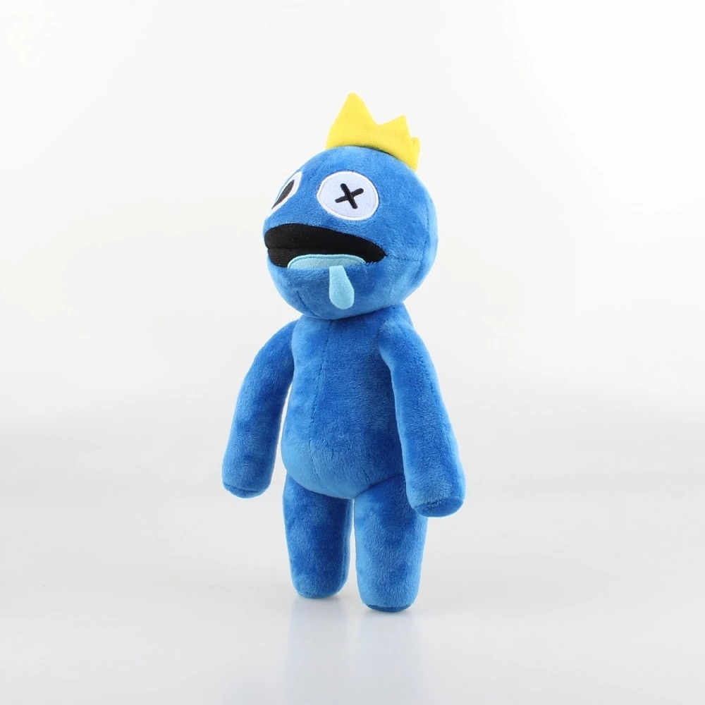 รายละเอียดเพิ่มเติมเกี่ยวกับ Roblox Rainbow Friends Plush Toy Cartoon Game Character Doll Kawaii Blue Monster Soft St Animal Toys 30cm