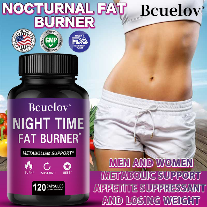 Nighttime fat burning supplement for weight loss, falling asleep faster and reducing nighttime cravings ราคา 161 บาท*ส่งฟรี
