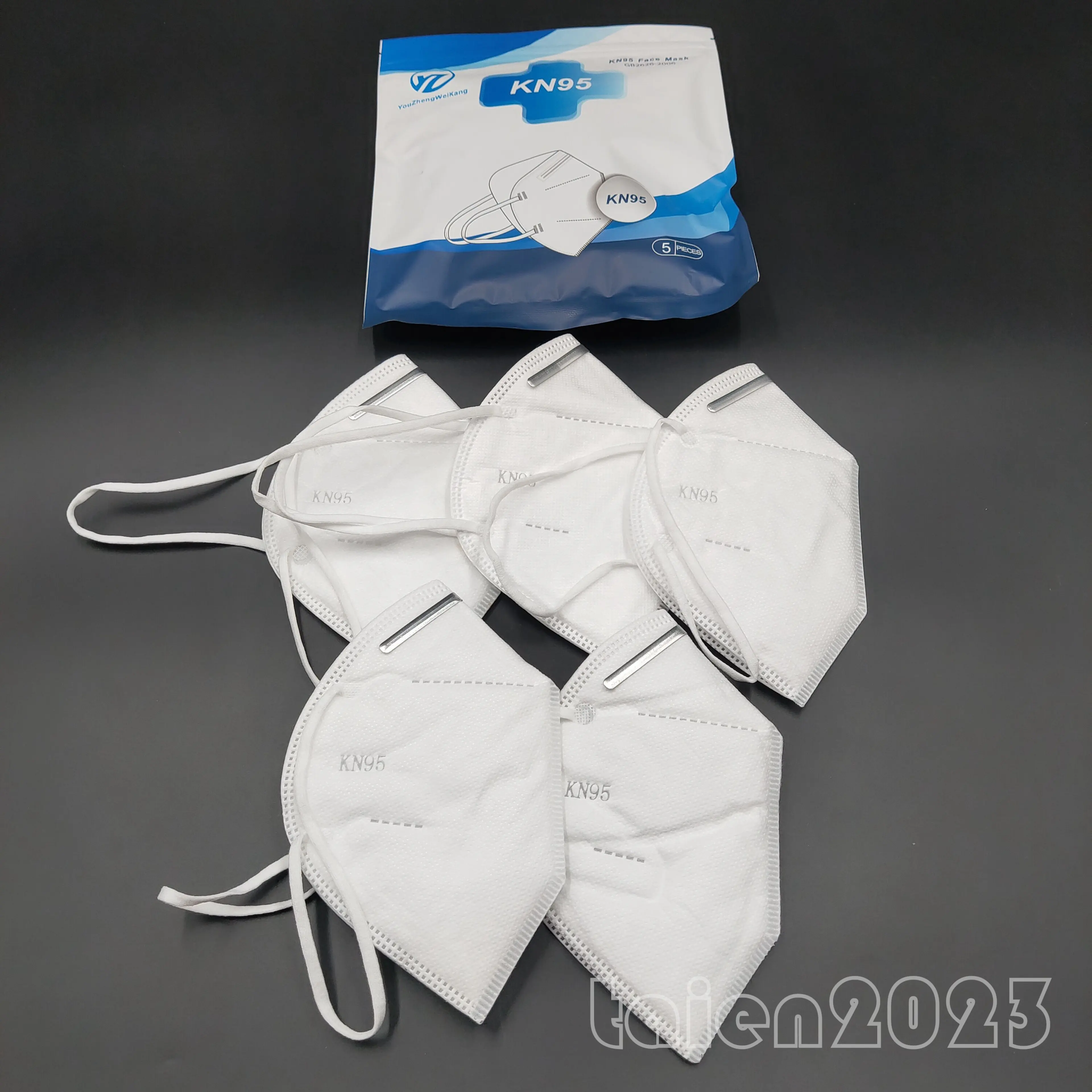 mask KN95 หน้ากากอนามัย 5 ชั้น ถุงละ 5 ชิ้น 1 ถุง
