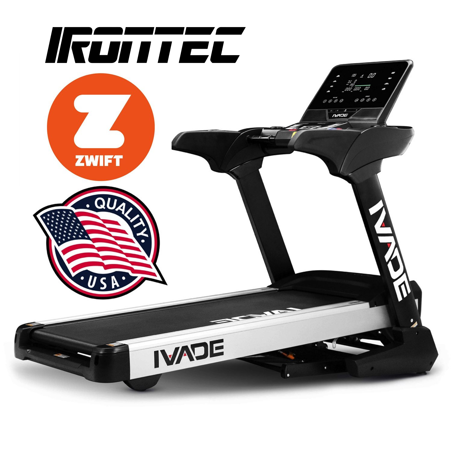 ลู่วิ่งไฟฟ้า IV70 สำหรับใช้ในฟิตเนสโดยเฉพาะ พับเก็บได้ 90 องศา ปรับความชันได้ 1-15 ระดับ มี Safety หยุดฉุกเฉิน มีการรับประกันสินค้าและจัดส่งถึงบ้านคุณ ราคา 52,500 บาท*ส่งฟรี