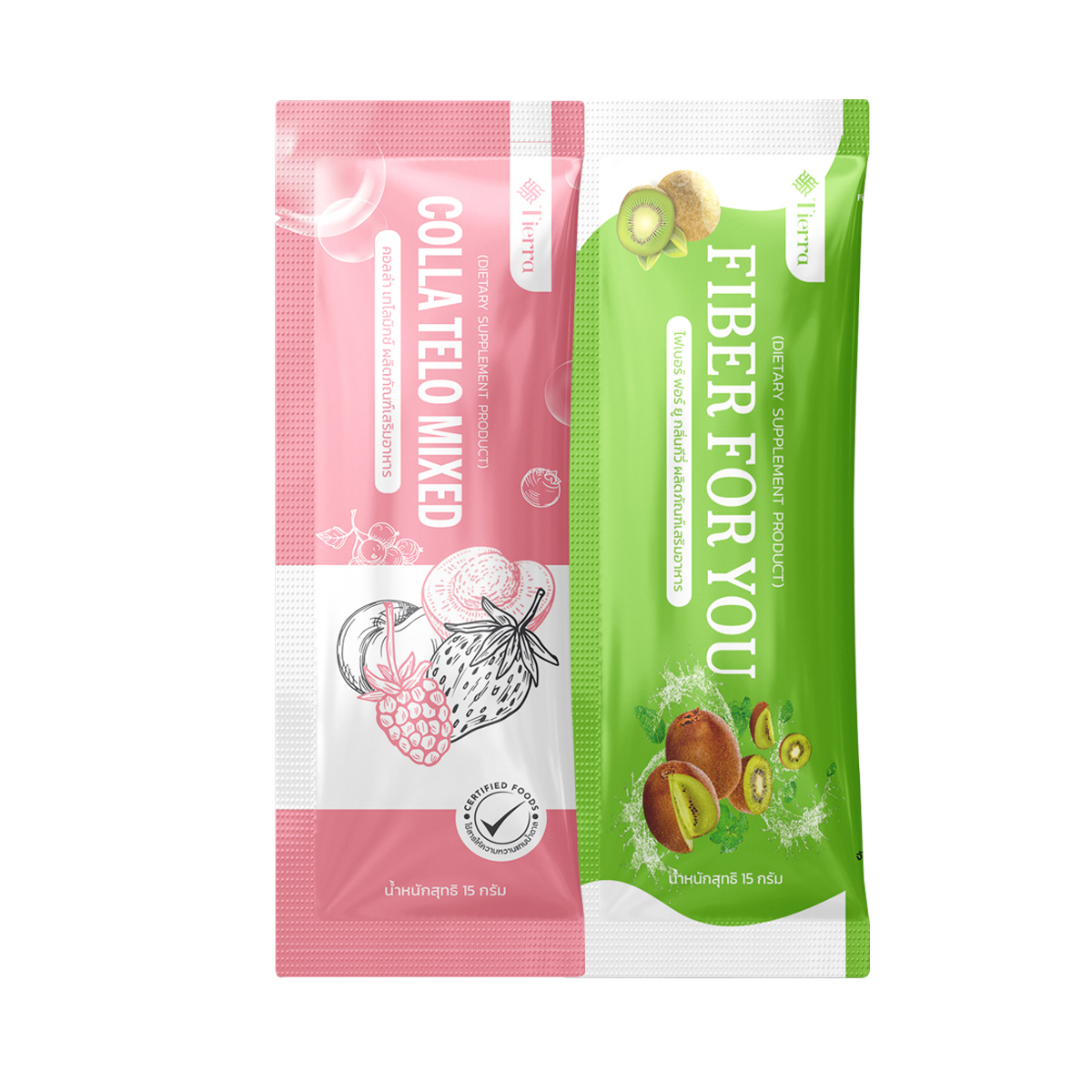 Tierra 3 pack of 6 sachets of 15g. ราคา 199 บาท*ส่งฟรี
