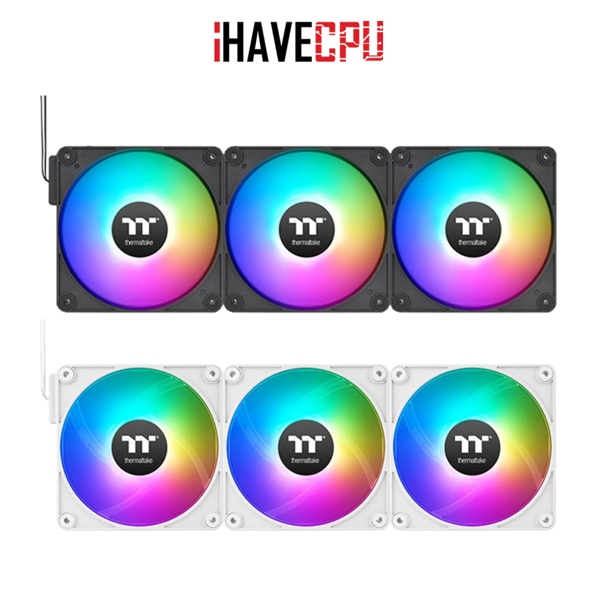 พัดลม (fan) iHAVECPU THERMALTAKE CT120 EX REVERSE ARGB SYNC PACK3 ราคา 2,290 บาท*ส่งฟรี