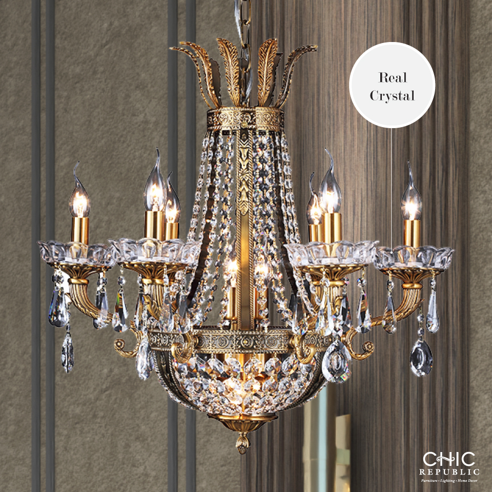 Chic Republic โคมไฟระย้า รุ่น WINDSOR/6+4 ราคา 32,928 บาท*ส่งฟรี