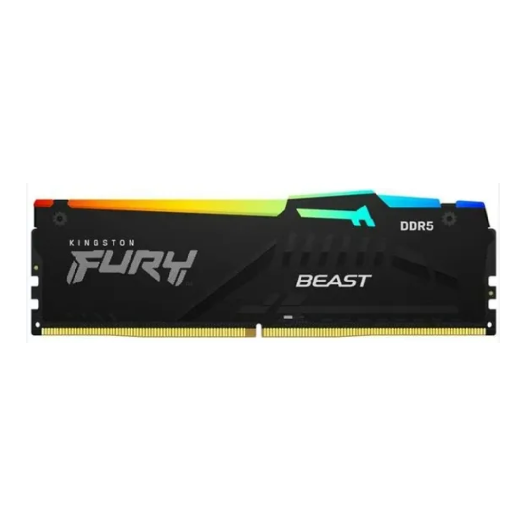 RAM DDR5(4800) 8GB KINGSTON FURY BEAST RGB (KF548C38BBA-8) By Vnix