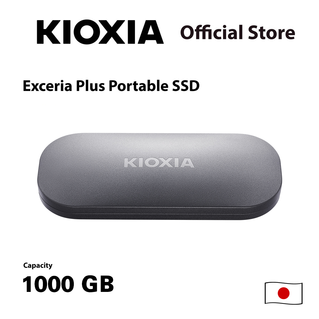 Kioxia Exceria Plus Portable Ssd - 1,050/1,000 Mb/S - 1Tb ราคา 9,985 บาท*ส่งฟรี