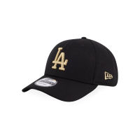 New Era หมวกรุ่น Los Angeles Dodgers Mlb Basic Black 9Forty Cap