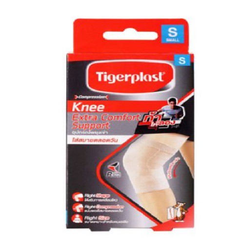 Tigerplast knee Extra comfort support "S" อุปกรณ์พยุงเข่า ราคา 385 บาท*ส่งฟรี