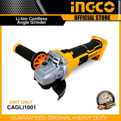 เครื่องเจียร์ 4 นิ้ว แบตเตอรี่ไร้สาย รุ่น CAGLI1001 ( ไม่รวมแบต และ แท่นชาร์จ ) ( 20V Li-ion Angle Grinder )