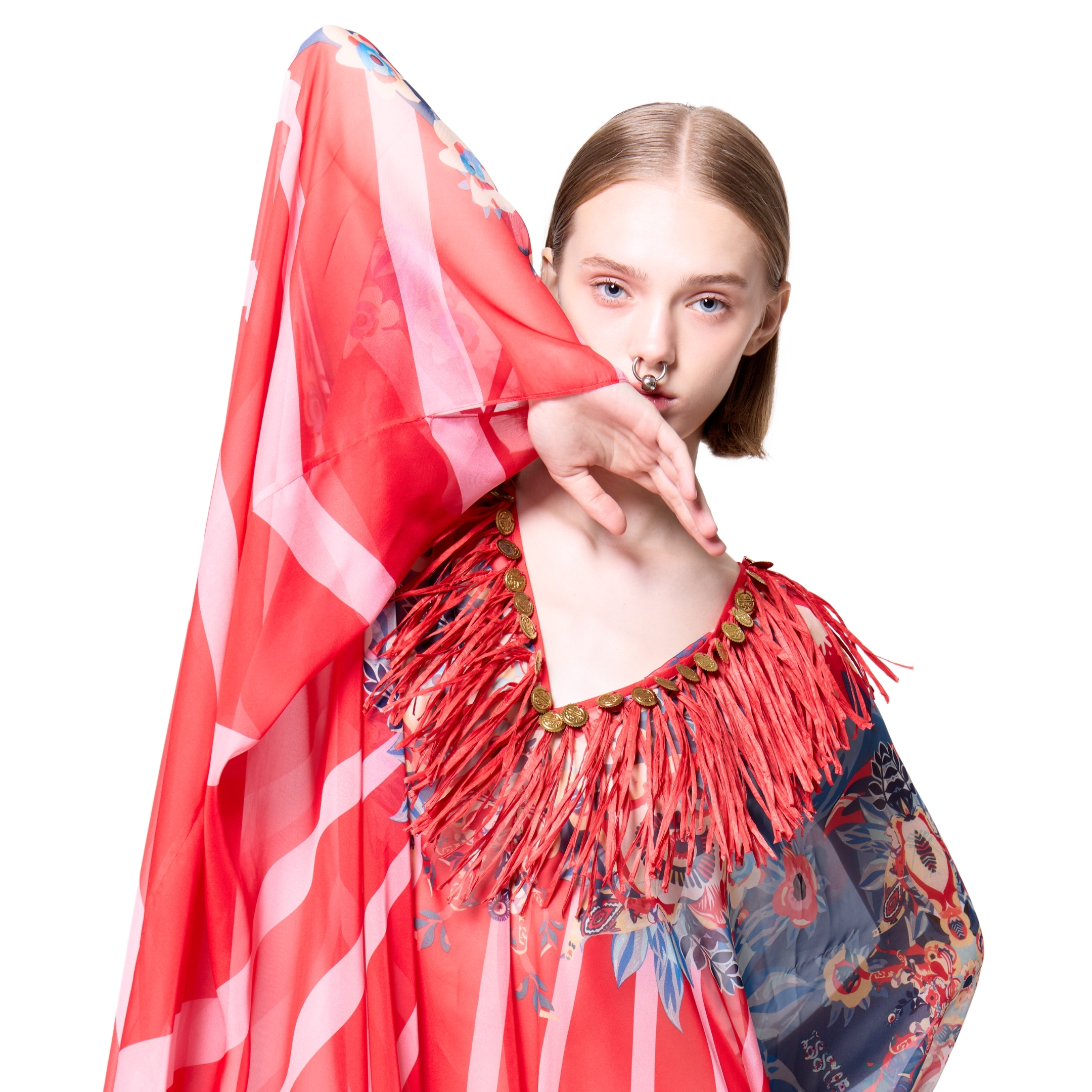 ISSUE AW2024 MUMU RAFFIA EMBROIDERY (ลายทางปักราเฟีย) ราคา 7,121 บาท*ส่งฟรี