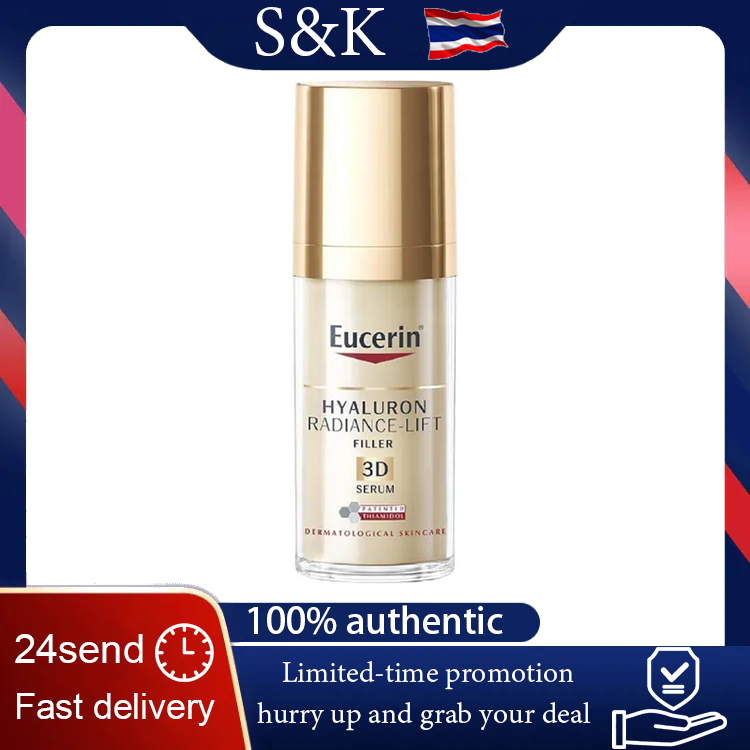 Eucerin Hyaluron Radiance-Lift Filler 3D Serum Eucerin Hyaluron Radiance-Lift Filler 3D Serum-Sk ราคา 1,843 บาท*ส่งฟรี