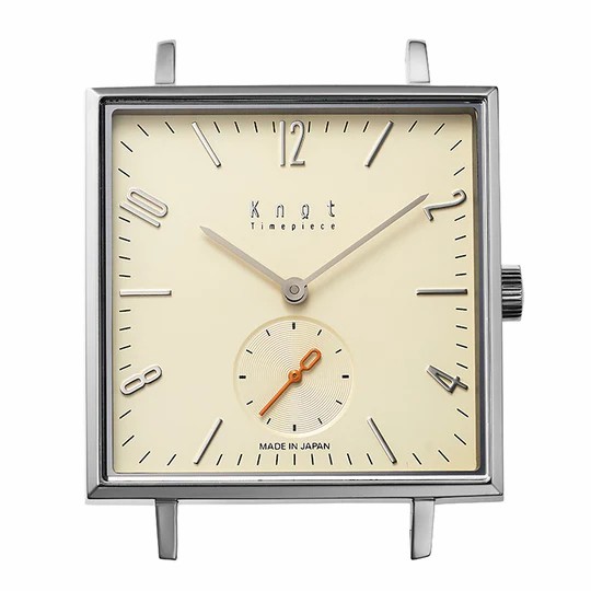KNOT | นาฬิกาข้อมือ Square Small Second ของแท้ (ผลิตในประเทศญี่ปุ่น ) Made in Japan รุ่น SQ-32SVIV ราคา 6,150 บาท*ส่งฟรี