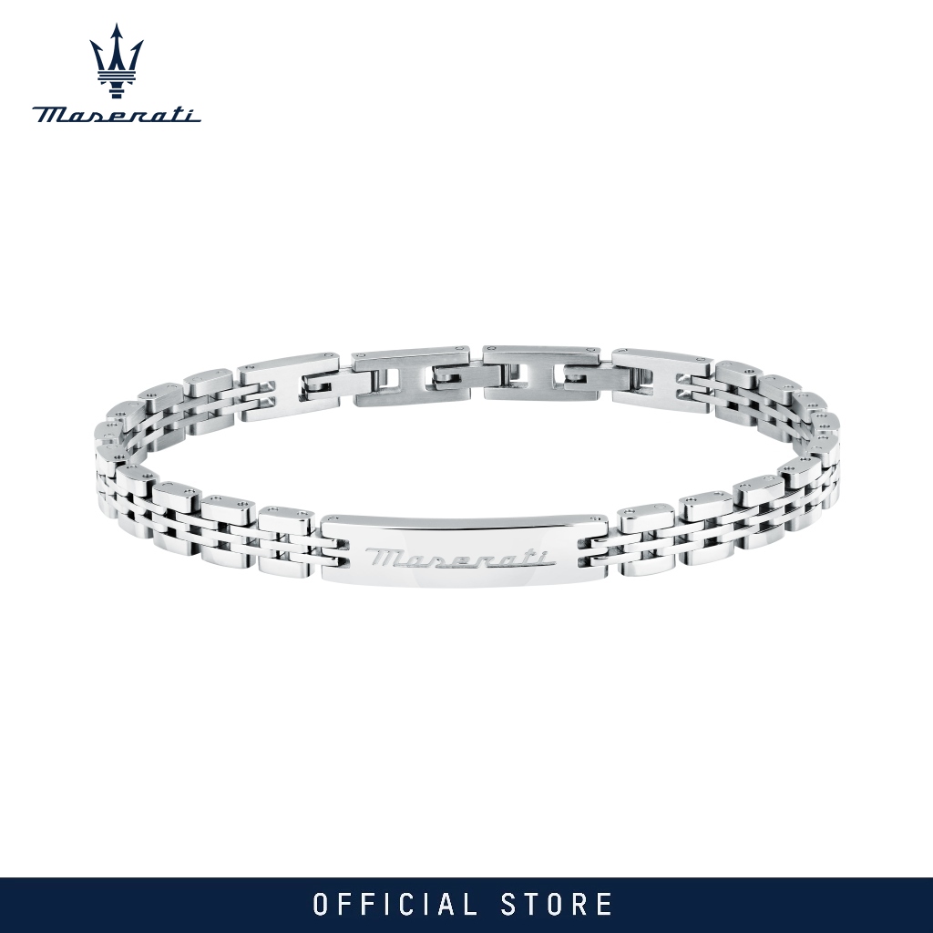 Maserati Jewels 185+30 mm Men's Bracelet, Stainless Steel, JM424AVD65 (Adjustable) ราคา 3,917 บาท*ส่งฟรี
