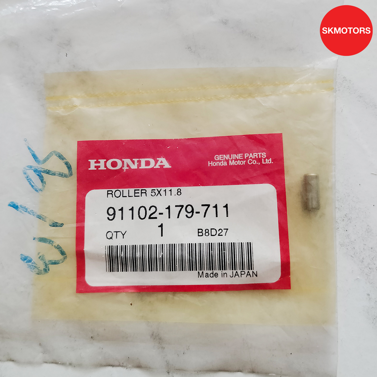ลูกปืนจานสตาร์ท รหัสสินค้า 91102-179-711 สำหรับรถ HONDA WAVE100 แท้เบิกศูนย์100% ราคา 35 บาท*ส่งฟรี