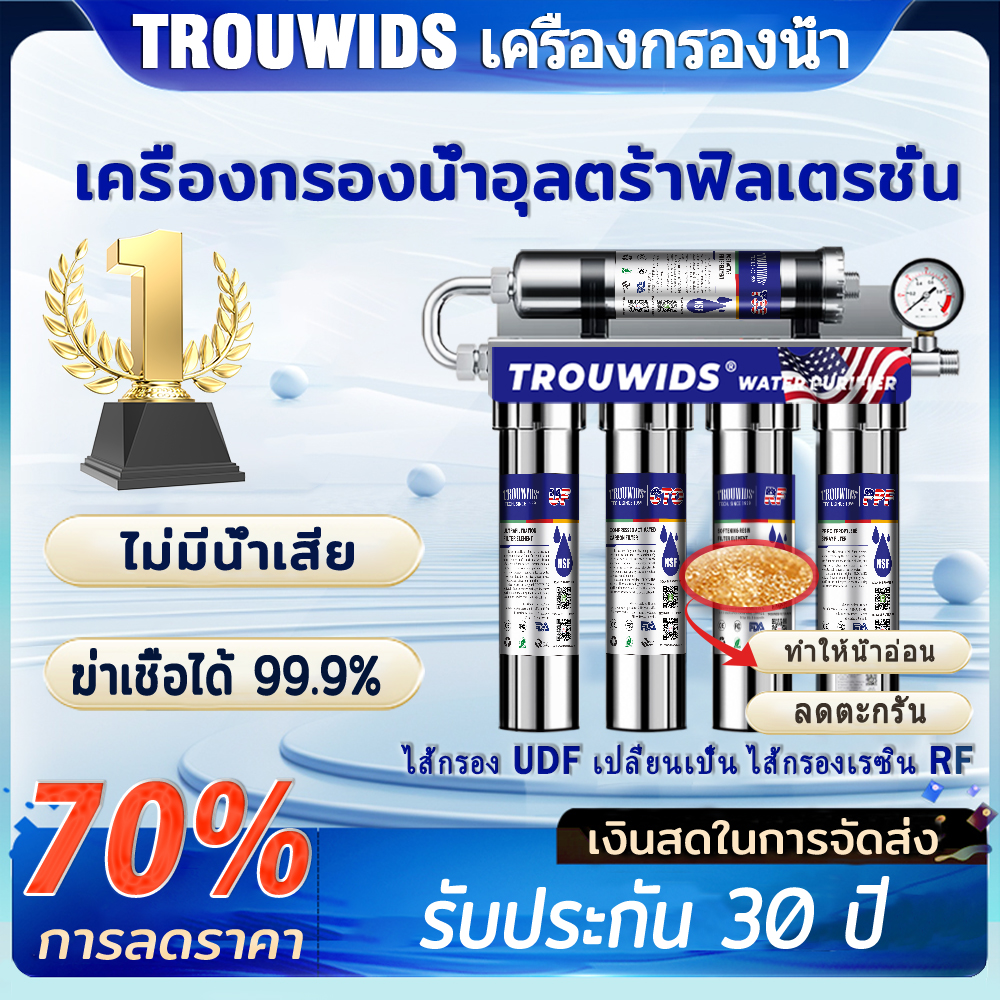 Alkaline Water Purifier Filter For Water Purifier Household Water Filtration For Drinking ราคา 1,579 บาท*ส่งฟรี