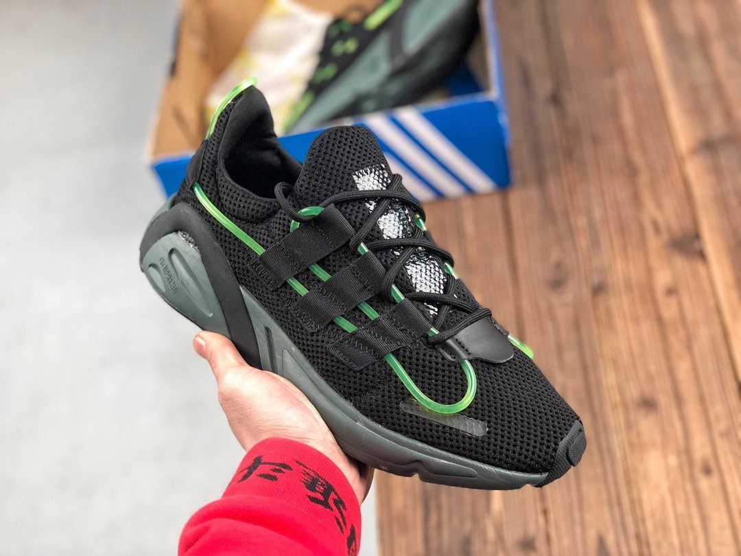 green and gray adidas