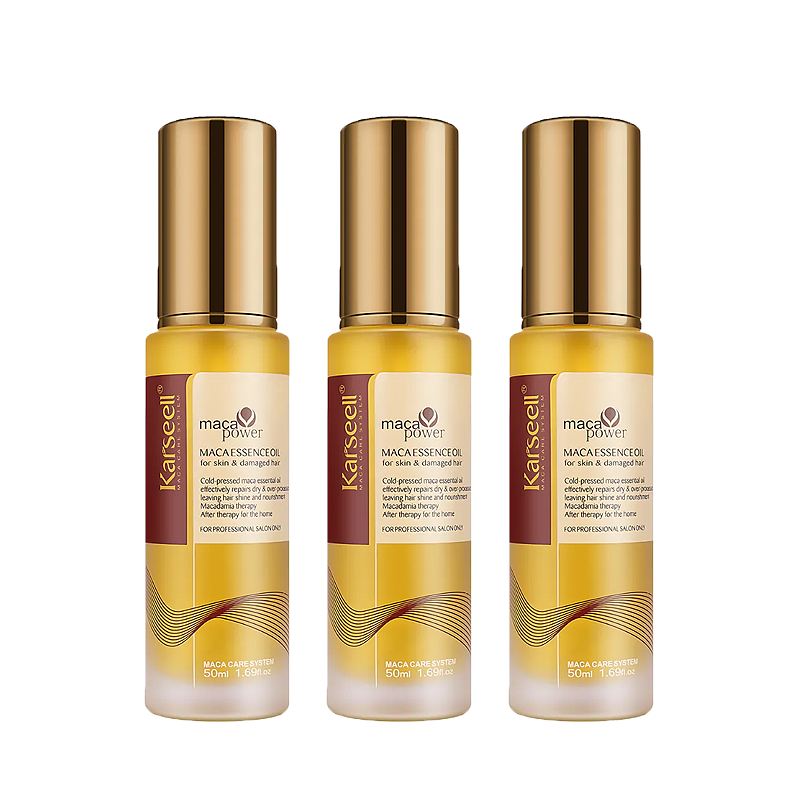 เซรั่มบำรุงผิวหน้า เอสเซนส์สูตรเข้มข้น karseell Moroccan Argan Oil for Hair Healing Cold Pressed Weightless Argan Oil Hair Serum for Dry Damaged Hair 50ml