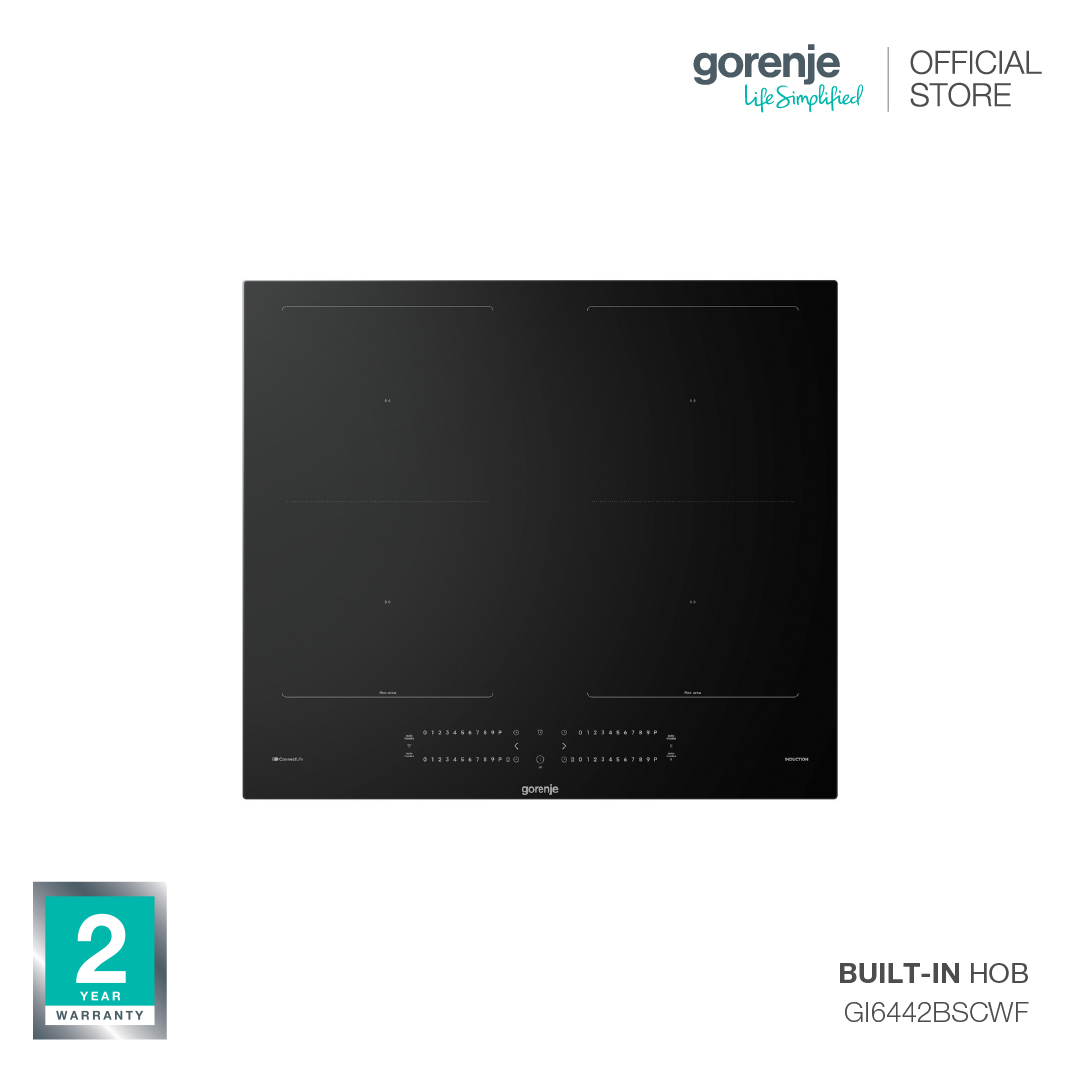 Gorenje Induction Hob 60 cm. (Model: GI6442BSCWF​) ราคา 35,900 บาท*ส่งฟรี