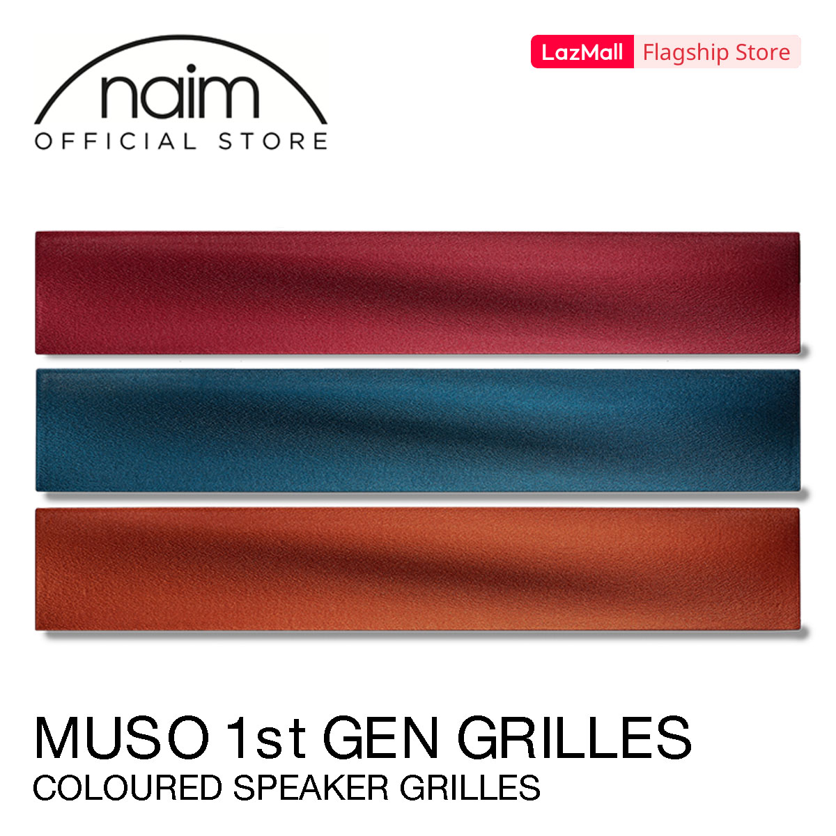 Naim Muso 1st Generation Grille -ฝาหน้าลำโพงสีสวยหรูสำหรับ Mu-So รุ่นที่ 1