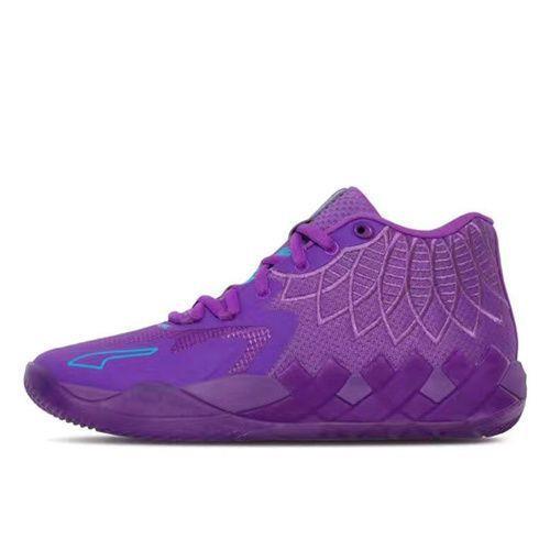 New generation three goals in la mello Bauer MB. 01 basketball shoes yuanyang shock resistant practical men's sneakers ราคา  2,608 บาท*ส่งฟรี
