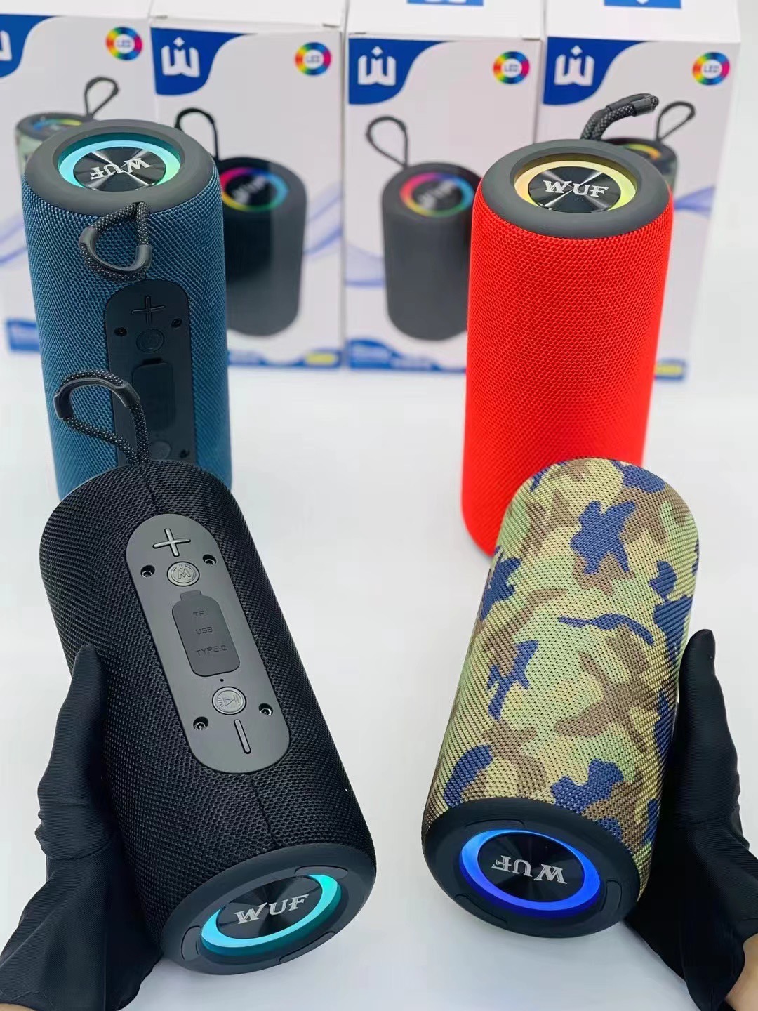 W33/W35 ลำโพงบลูทูธไร้สาย Bluetooth speaker WUF เบสหนักๆ มาตรฐาน