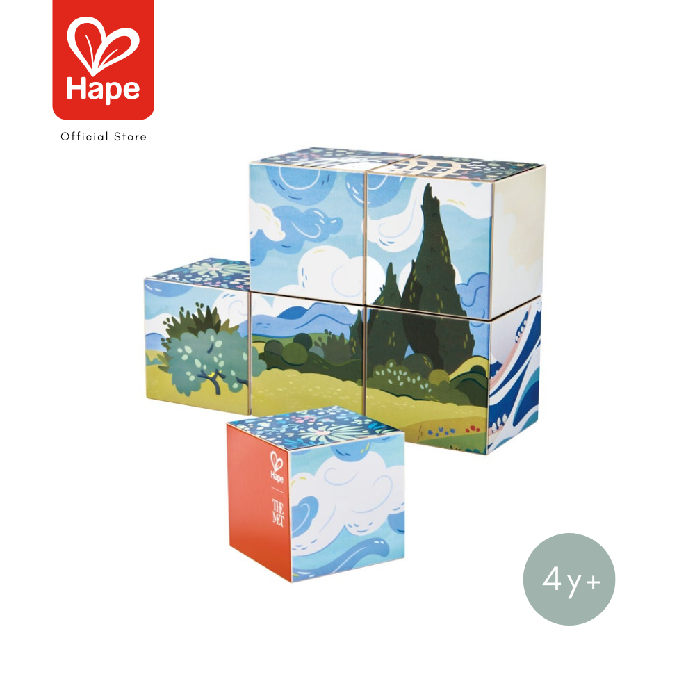 Hape - Puzzle Cubes 4Y+ ราคา 590 บาท*ส่งฟรี