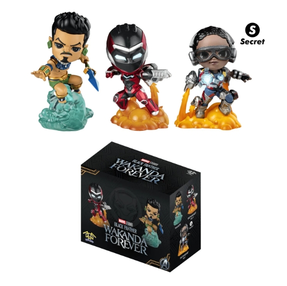Whole Set : BLACK PANTHER Wakanda Forever Special Blind Box (Namor & Ironheart Mark 2) ราคา 649 บาท*ส่งฟรี