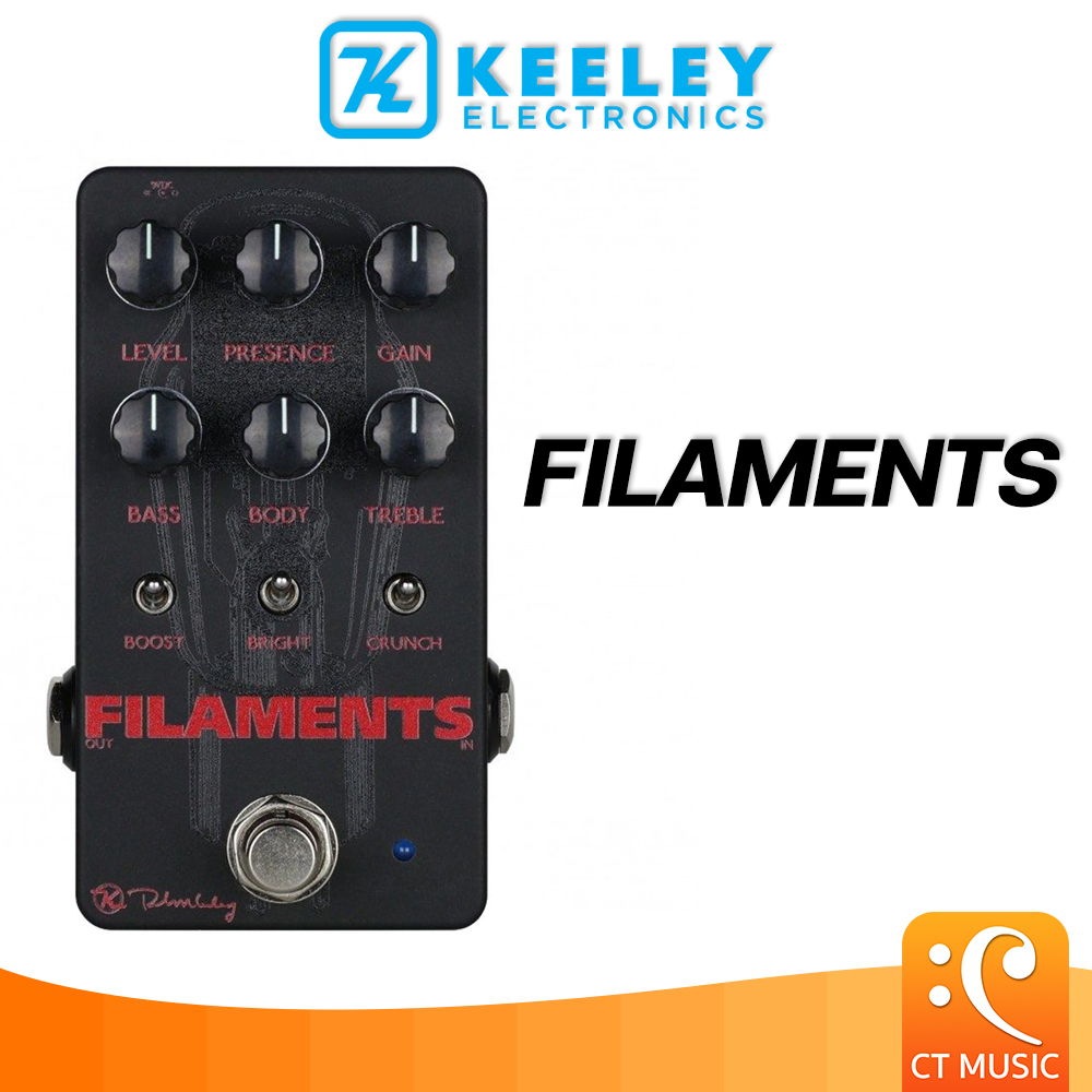 กีตาร์โปร่ง กีตาร์ไฟฟ้า Keeley Filaments เอฟเฟค ราคา 9,200 บาท*ส่งฟรี