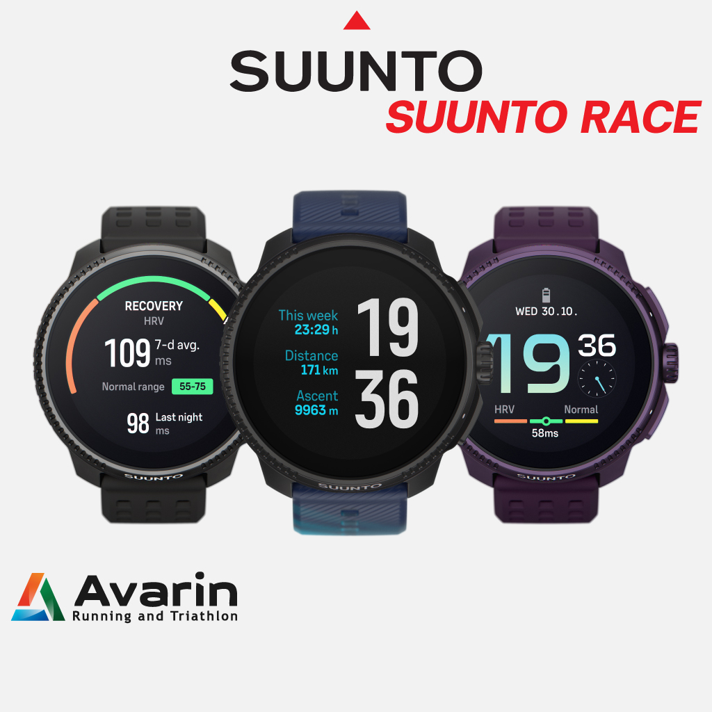 Suunto Race นาฬิกาสาย Performance มาพร้อมกับจอ AMOLED, HRV, OFFLINE MAP รับประกันศูนย์ไทย 2 ปี ราคา 14,900 บาท*ส่งฟรี