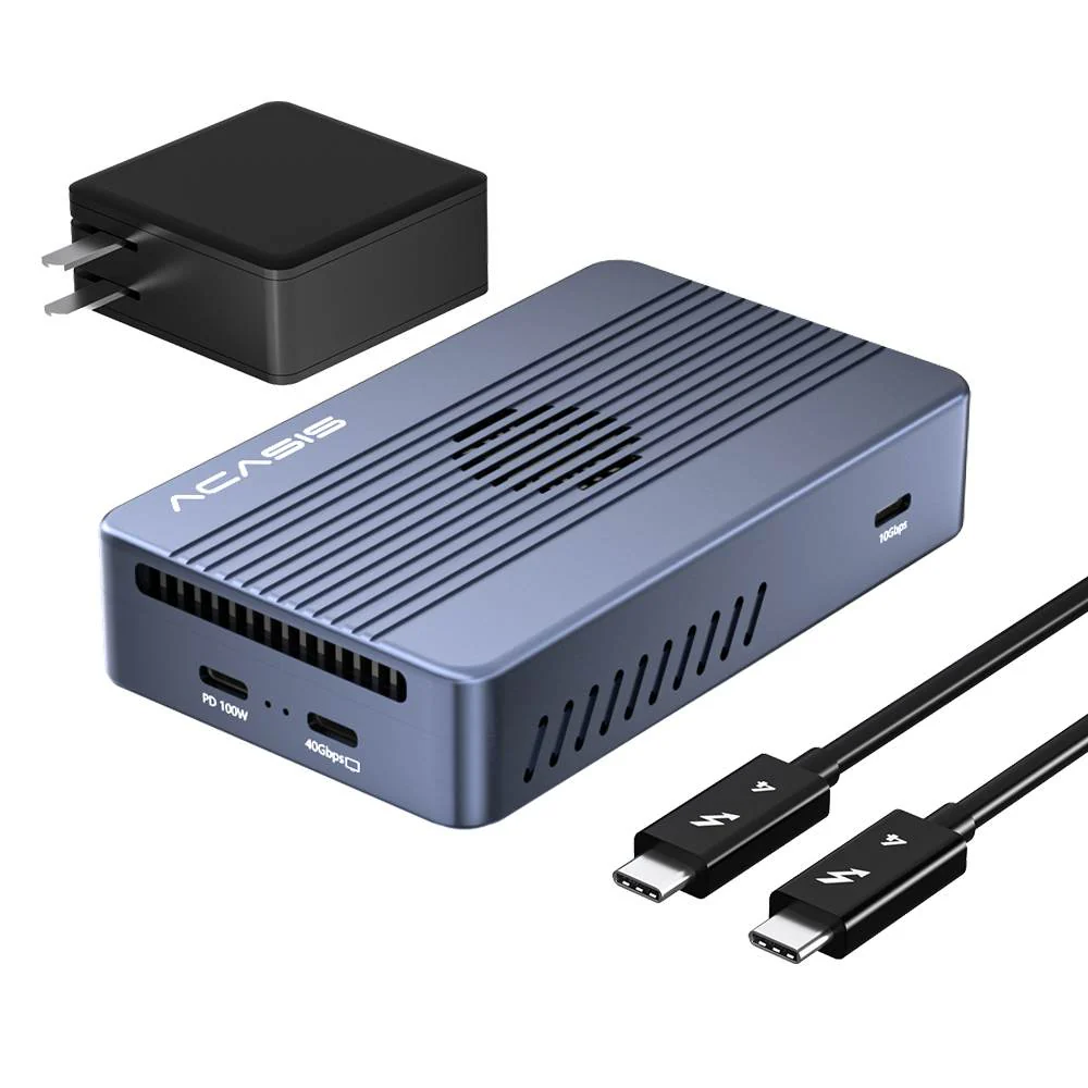 Docks & Stands Acasis 8-in-1 40Gbps M.2 Nvme Thunderbolt 3/4 Ssd at Dook, 3-Screen Expansion, 3-10Gbs Data Transfer, Power Supply to the Computer (with Free Pd100 Power Supply) Tbu405Max ราคา 4,961 บาท*ส่งฟรี