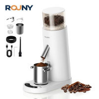 ROUNY เครื่องบดกาแฟไร้สาย มีใบมีดบดสแตนเลสสตีล ความจุ 80 กรัม พกพาสะดวก สำหรับเอสเปรสโซ่ เทรดดิ้ง เฟรนช์เพรส ใช้ได้ทั้งในบ้านและการเดินทาง