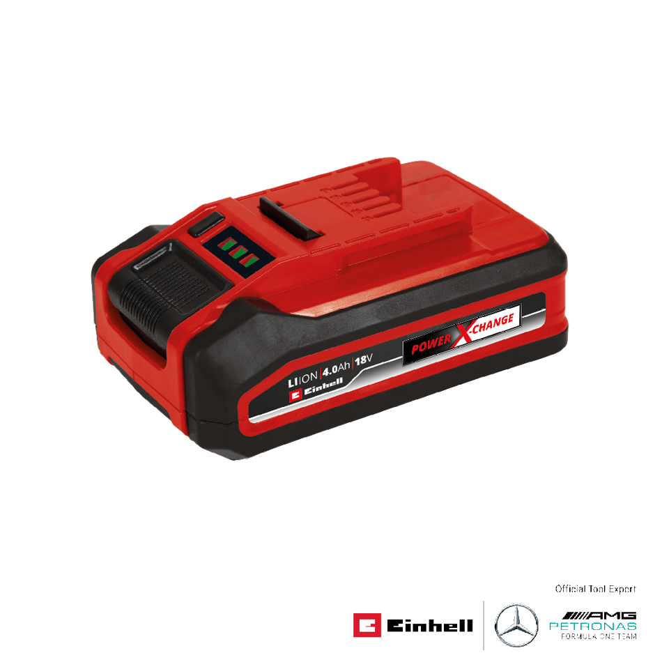 Einhell_Official แบตเตอรี 4.0 Ah Slim Power X-Change Plus Battery ราคา 2,350 บาท*ส่งฟรี