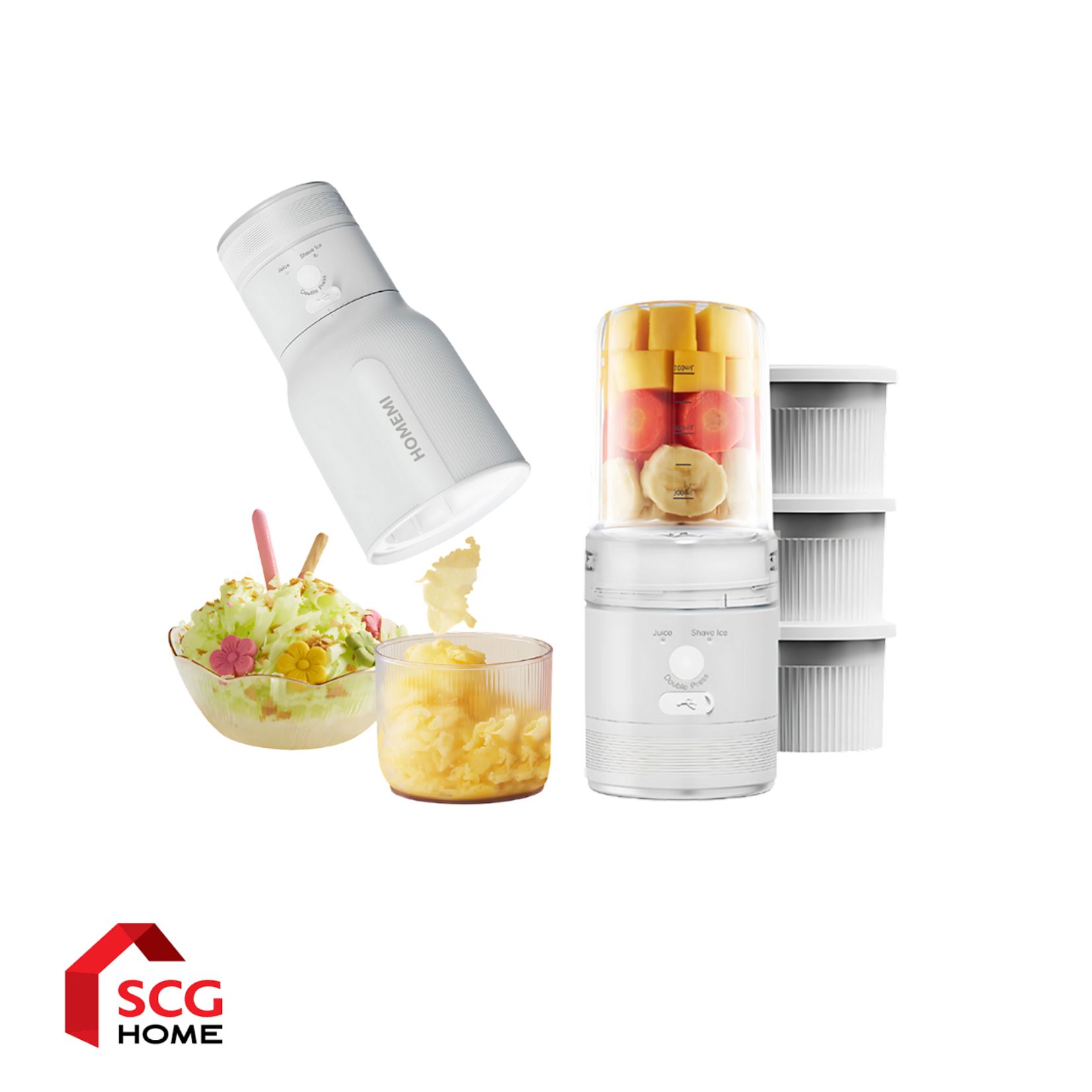 Homemi เครื่องทำบิงซูแบบไร้สาย ราคา 1,590 บาท*ส่งฟรี