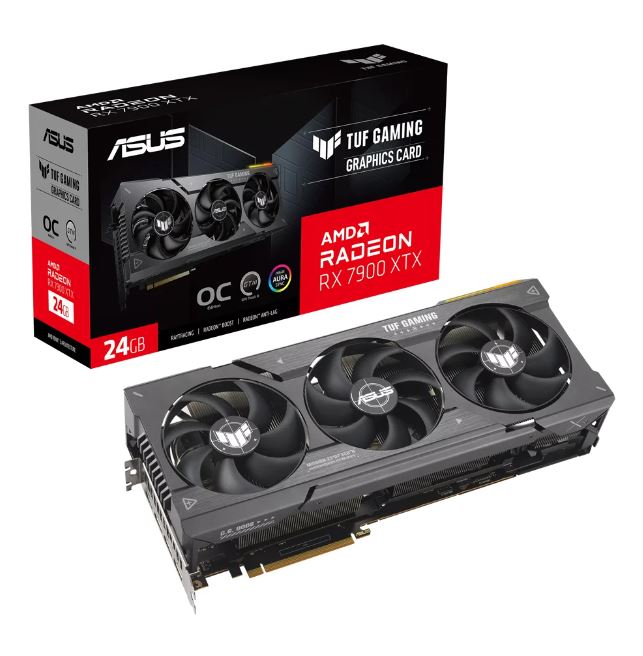 VGA (การ์ดแสดงผล) ASUS TUF GAMING RADEON RX 7900 XTX OC EDITION 24GB GDDR6 ราคา 43,940 บาท*ส่งฟรี