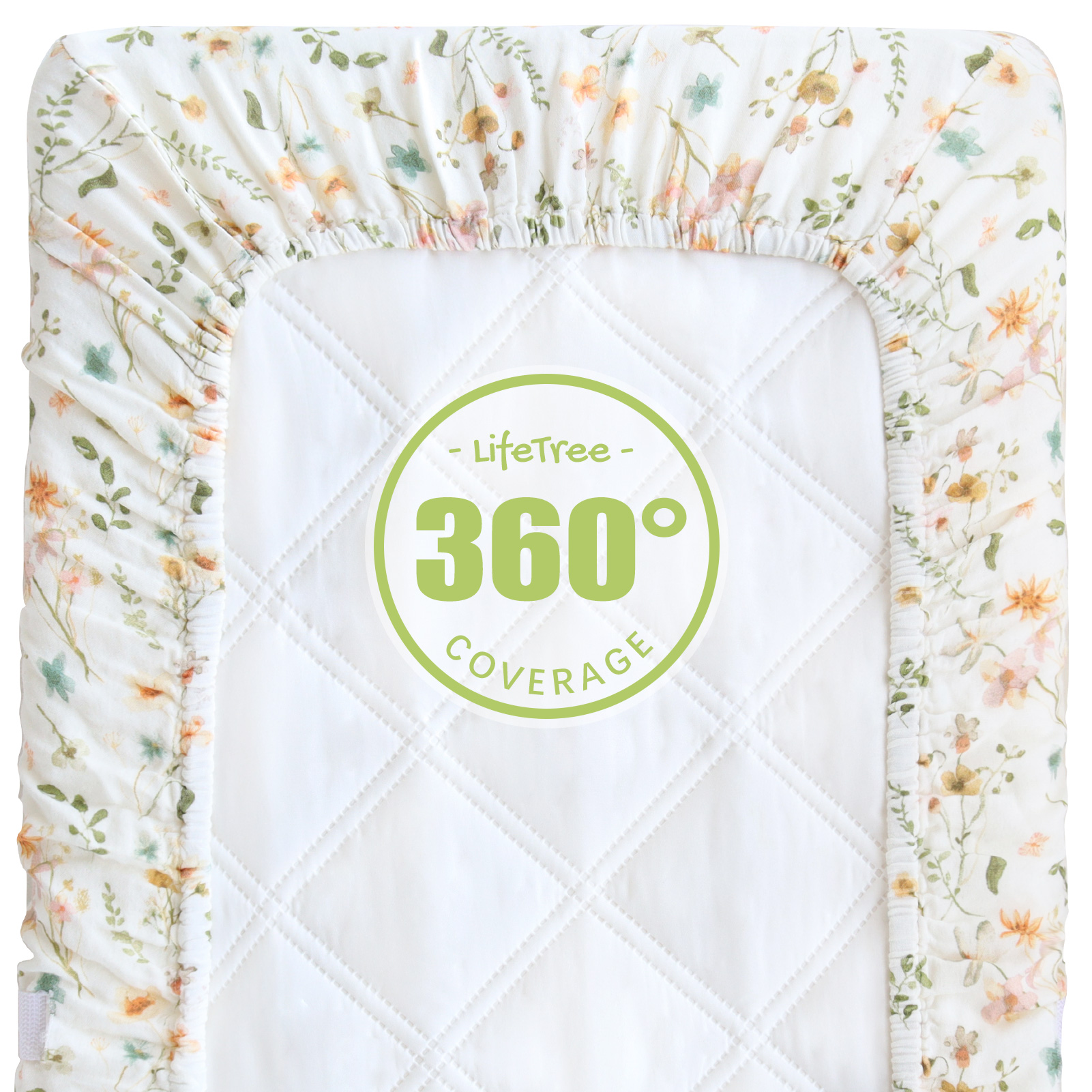 On Cloud Baby : (ผ้าปูอย่างเดียว) ผ้าปูเบาะรองเปลี่ยนผ้าอ้อม (Changing Pad Over) ราคา 590 บาท*ส่งฟรี