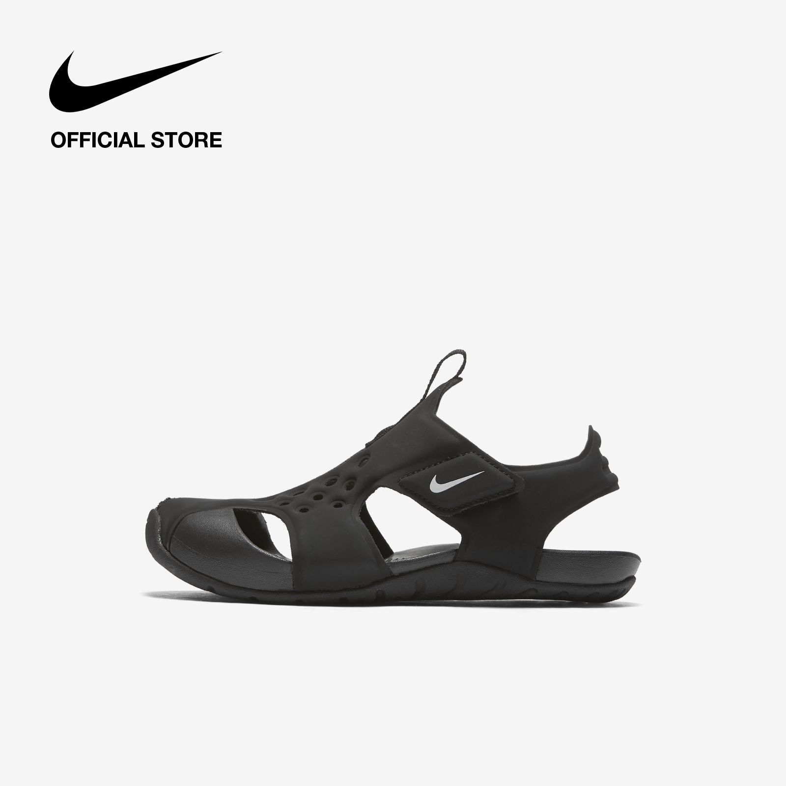Nike Kids' Sunray Protect 2 (PS) Sport Sandals - Black รองเท้าแตะเด็ก Nike Sunray Protect 2 (PS) - สีดำ ราคา 1,200 บาท*ส่งฟรี