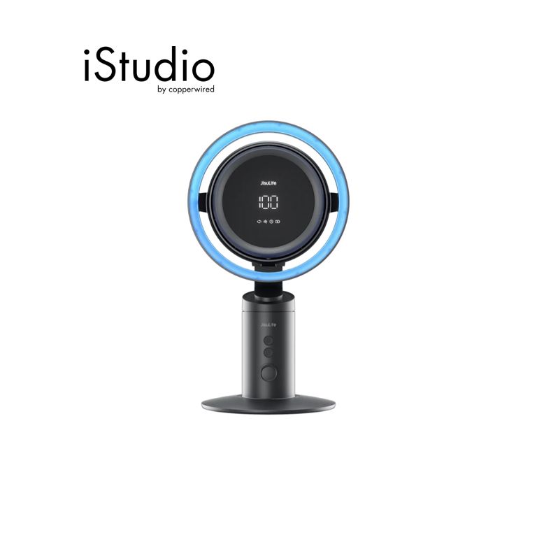 Jisulife พัดลมตั้งโต๊ะ Table Fan Pro 3 สี Dark Grey (ปรับแรงลมได้ 100 ระดับ) I iStudio by copperwired ราคา 4,199 บาท*ส่งฟรี