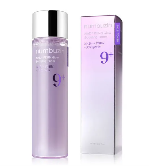 【 🔥 Number 1 Best Seller】Numbuzin No.9 Toner for Beautiful Skin with Full Aura! | Deeply Moisturizes + Tightens and Firms the Skin + Visibly Reduces Wrinkles with Nad+ ราคา 489 บาท*ส่งฟรี