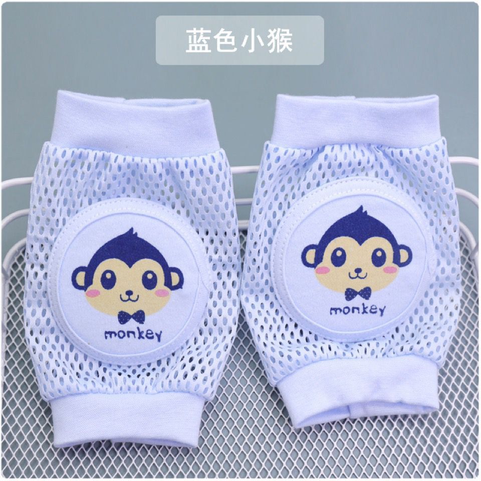 สนับเข่าเด็ก สนับเข่าเด็กวัยหัดคลาน ปกป้องเข่า ปลอดภัยจากการคลาน 1คู่ Baby Knee Safety Protective Crawling Elbow Cushion Toddlers Knee Pads