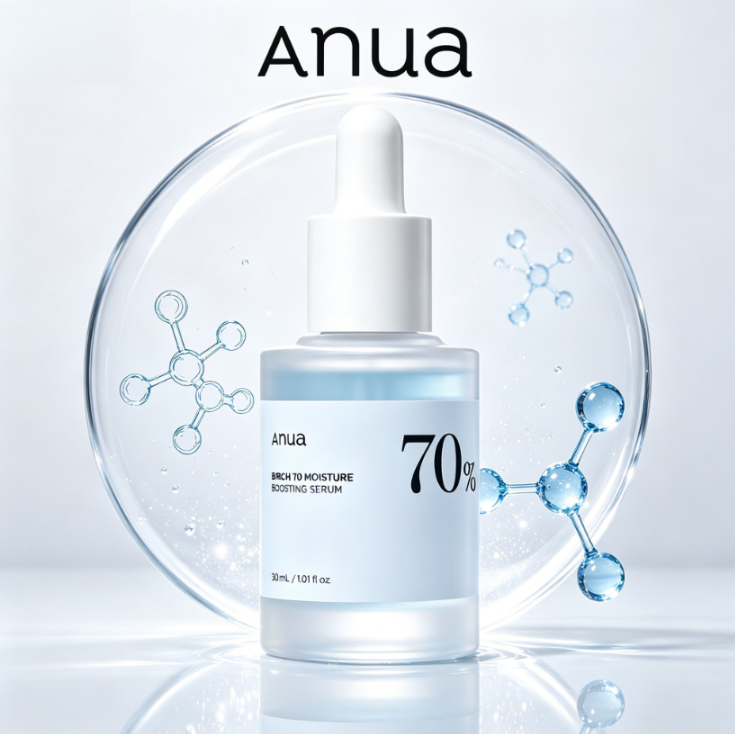Anua Birch 70 Moisturizing Serum, Size 30ml, Birch Tree Extract Is Gentle on the Skin. Helps Soothe and Add Moisture to the Skin. ราคา 428 บาท*ส่งฟรี