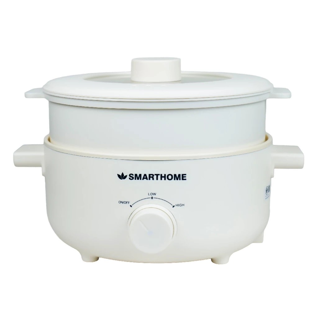 [New!] Smarthome Shabu Pot, Sukiyaki Pot, Electric Skillet, Multi-Purpose Pot, Capacity 3 Liters, Model Sfp106 ราคา 1,099 บาท*ส่งฟรี