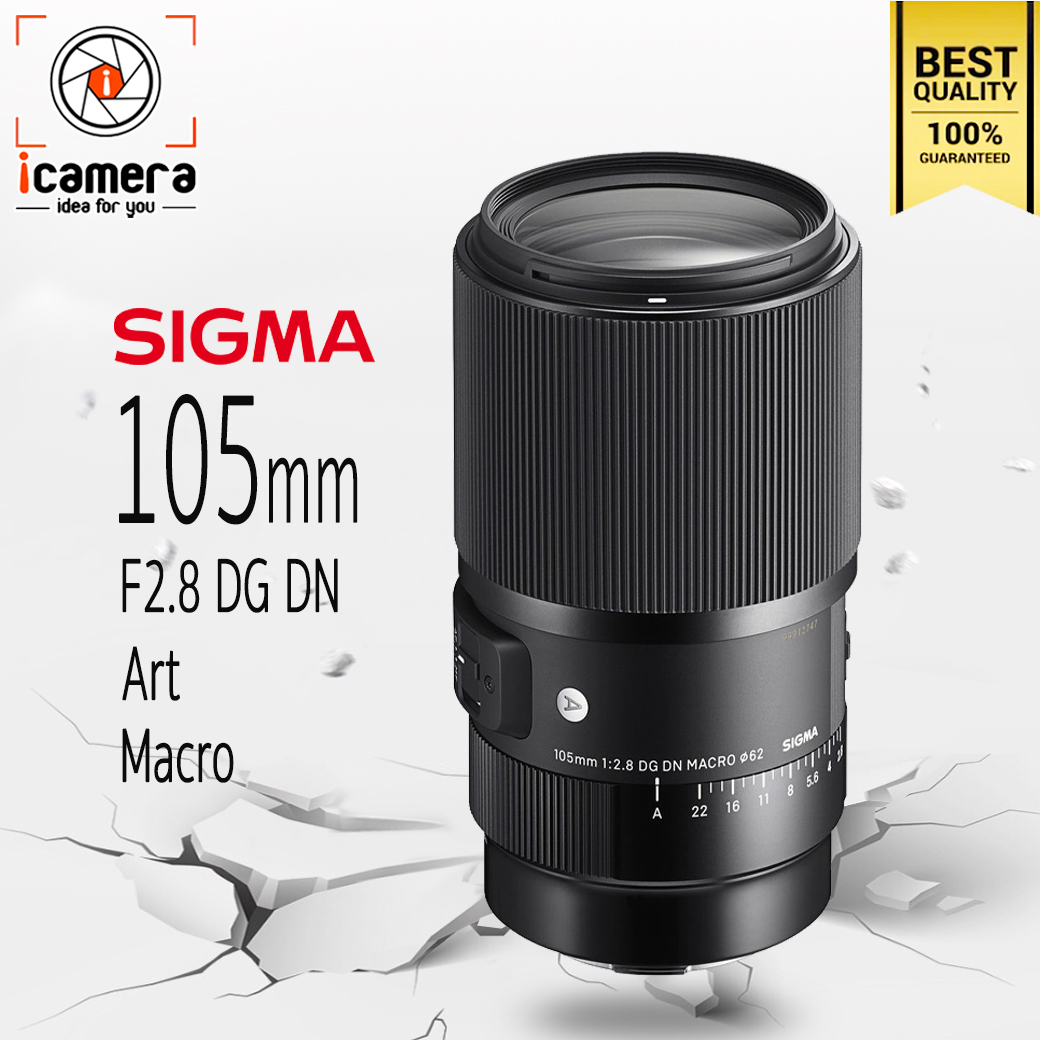 Sigma Lens 105 mm. F2.8 DG DN ( Art ) Macro For Sony E, FE - รับประกันร้าน icamera gadgets 1ปี ราคา 29,850 บาท*ส่งฟรี