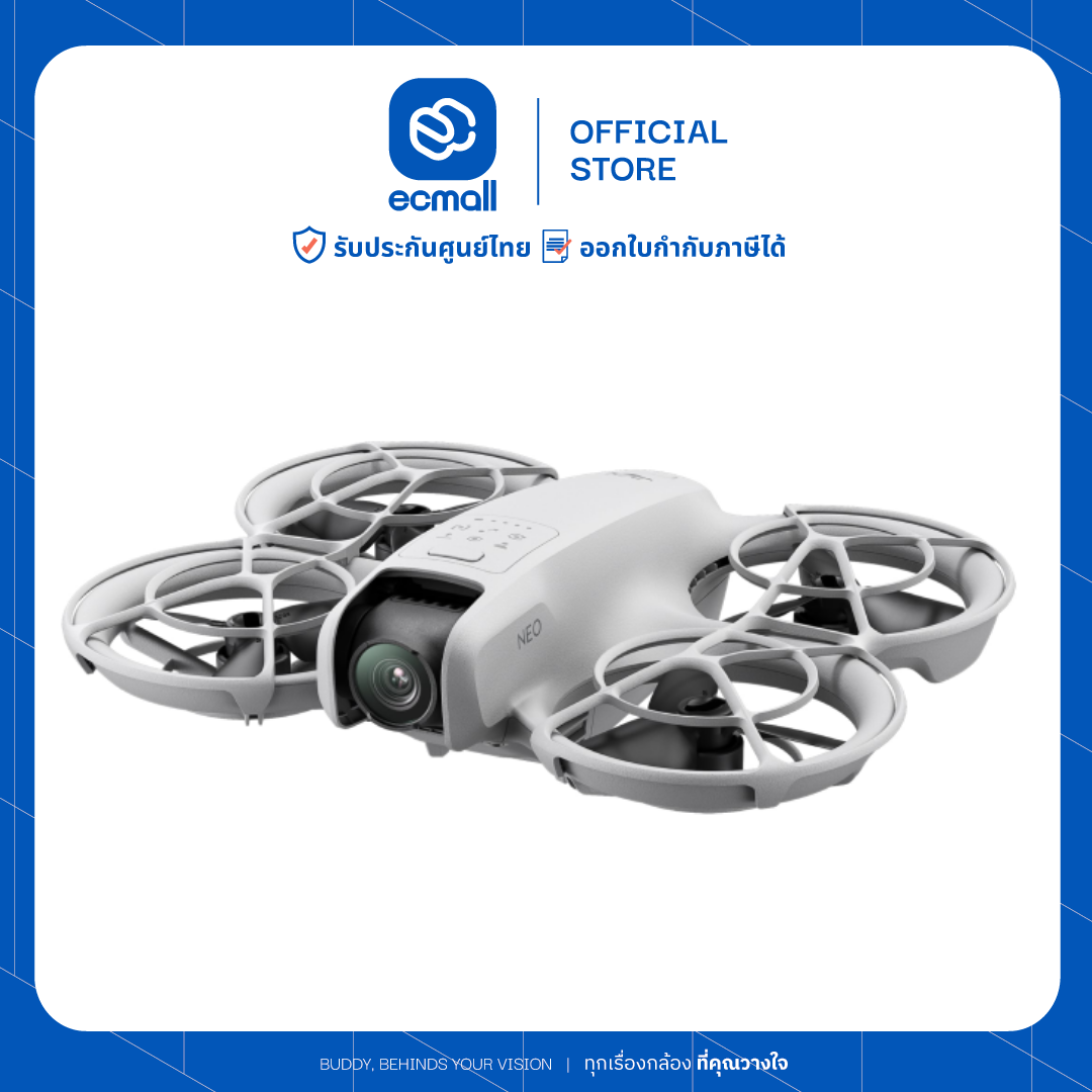 DJI NEO Camera Drone ประกันศูนย์ 1 ปี (เช็คสินค้าก่อนสั่งซื้อ) ราคา 6,900 บาท*ส่งฟรี