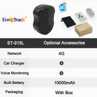 New 2g+4G ST-915 Waterproof GPS Tracker Vehicle Track Locator Magnet Long Standby 10000mAH Battery Real Time Position APP