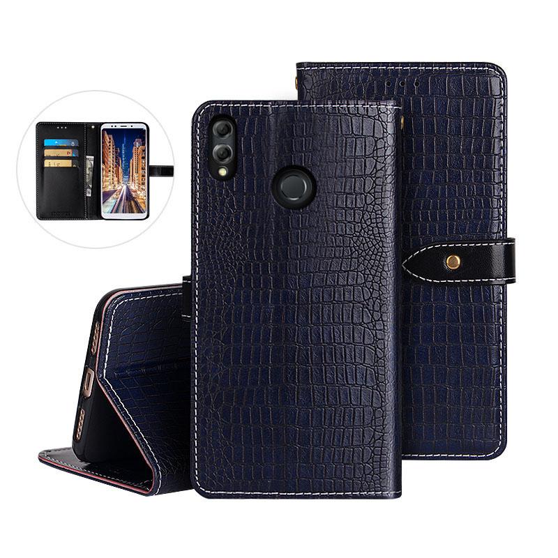 For Huawei Y Max Soft PU Leather Card Slot Case Cover Casing